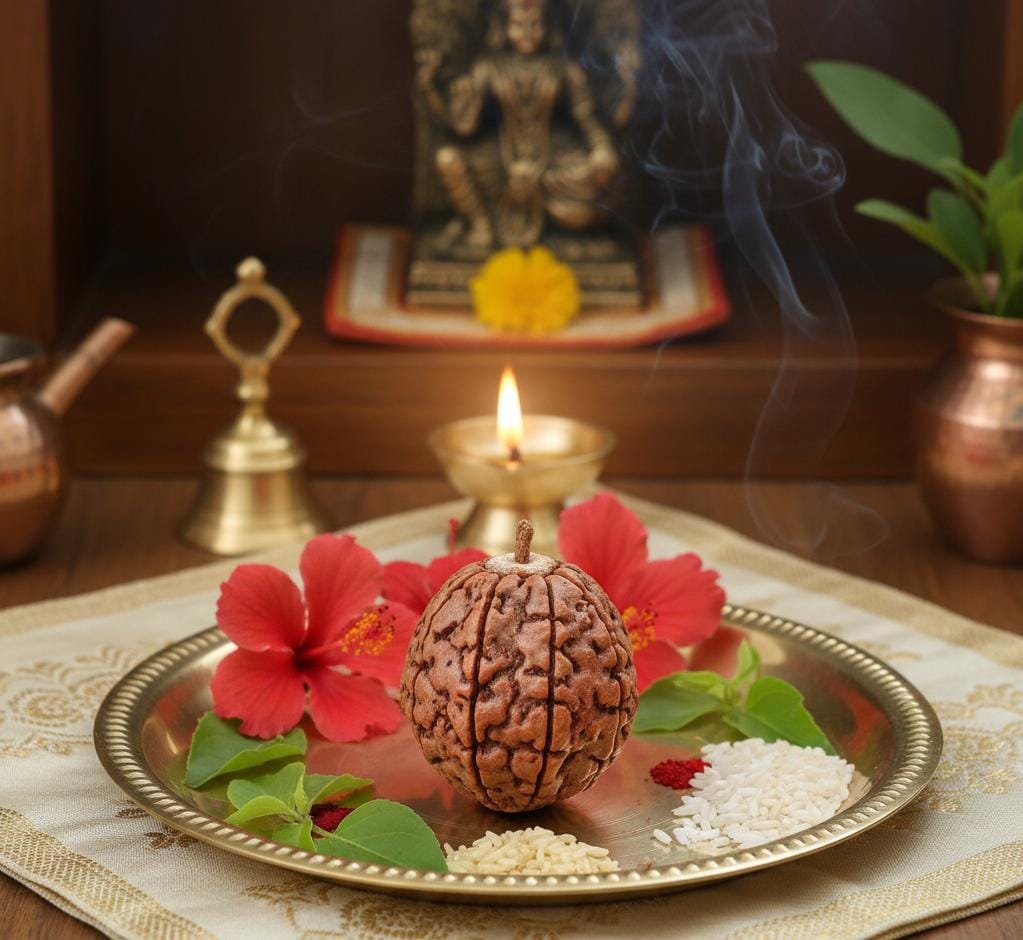 Eight - mukhi Rudraksha