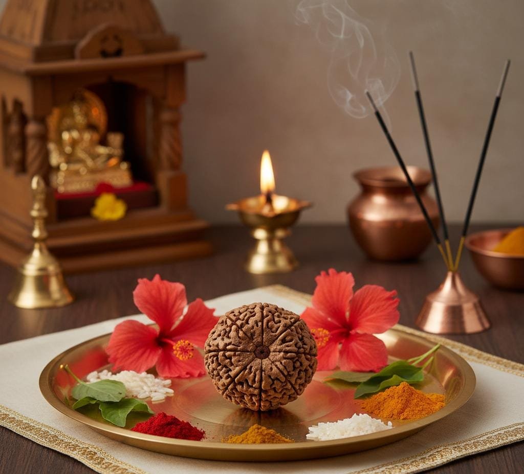 Thirteen - mukhi Rudraksha