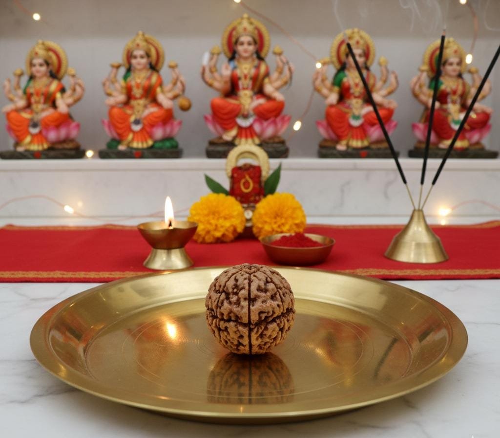 Three -Faced Rudraksha